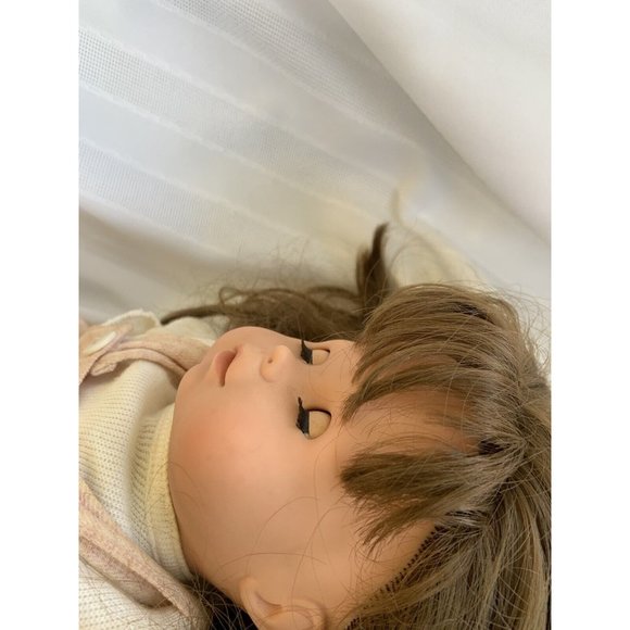 Vintage Gotz doll 17” vinyl doll Baby Original Clothes open/close eyes Cutie - Picture 5 of 11